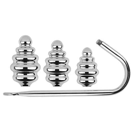 Ribbed GreatBenefit Set Hook 8826 Screw-in Anal 0629
